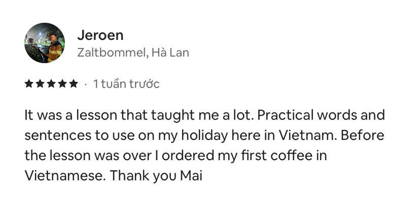 learn Vietnamese in Hanoi private lesson with local teacher
