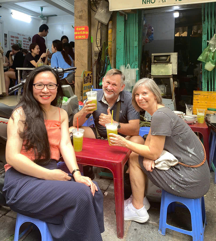 Vietnamese food experience learning culture and language in Hanoi